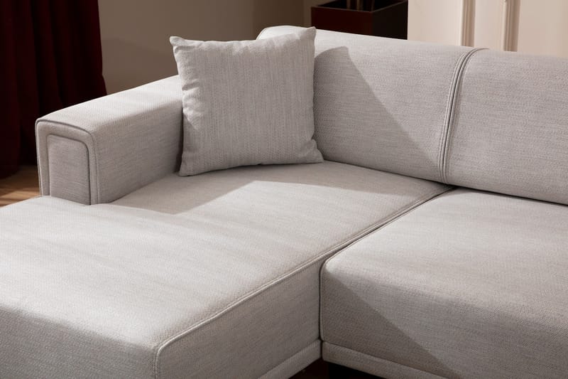 Naoko Sovesofa med divan - Beige - Møbler - Sofaer - Sovesofaer