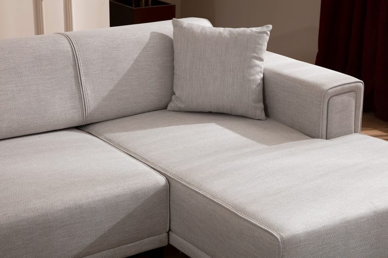 Naoko Sovesofa med divan - Beige - Møbler - Sofaer - Sovesofaer