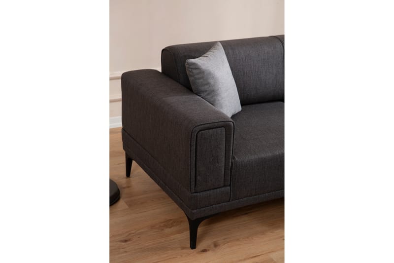 Naoko Sovesofa med divan - Mørkegrå - Møbler - Sofaer - Sovesofaer