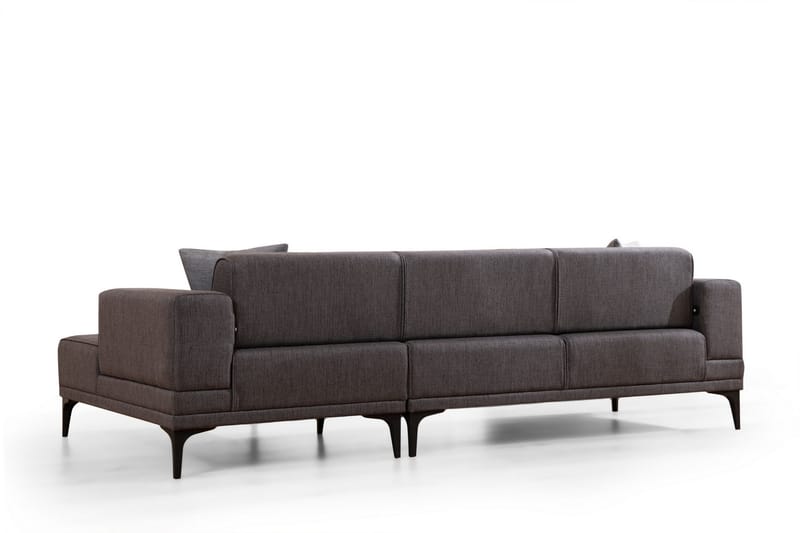 Naoko Sovesofa med divan - Mørkegrå - Møbler - Sofaer - Sovesofaer