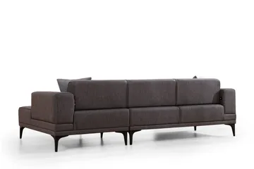 Naoko Sovesofa med divan - Mørkegrå - Møbler - Sofaer - Sovesofaer