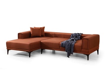 Naoko Sovesofa med divan - Rød - Møbler - Sofaer - Sovesofaer