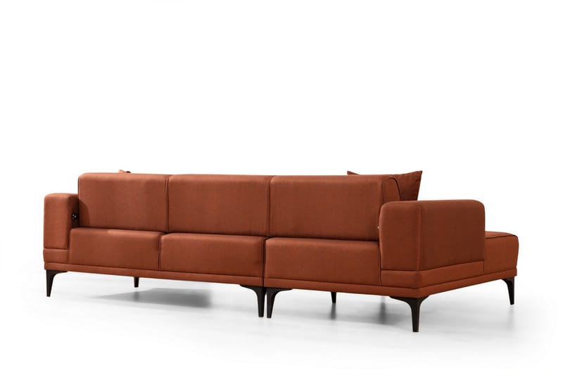 Naoko Sovesofa med divan - Rød - Møbler - Sofaer - Sovesofaer
