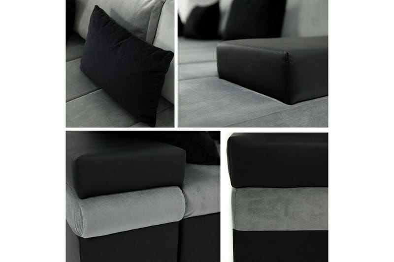Naoma 3-seters Hjørnesovesofa - Beige - Møbler - Sofaer - Sovesofaer