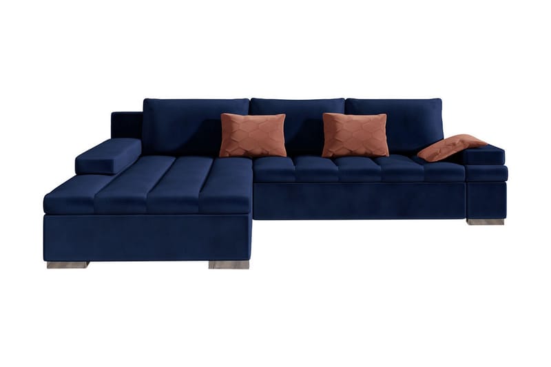 Naoma 4-seters Sovesofa Venstre, Blå