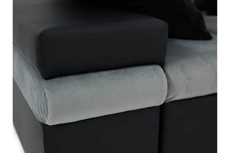 Naoma Sovesofa m. Divan 3-seters L-formet - Rosa - Møbler - Sofaer - Sovesofaer