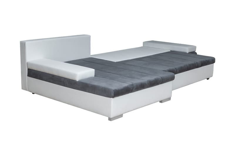 Naoma Sovesofa Med 3-Seters Divan - Svart - Møbler - Sofaer - Sovesofaer