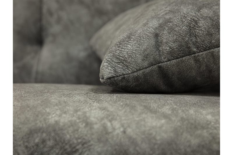 Naoma Sovesofa Med 3-Seters Divan - Svart/Brun - Møbler - Sofaer - Sovesofaer