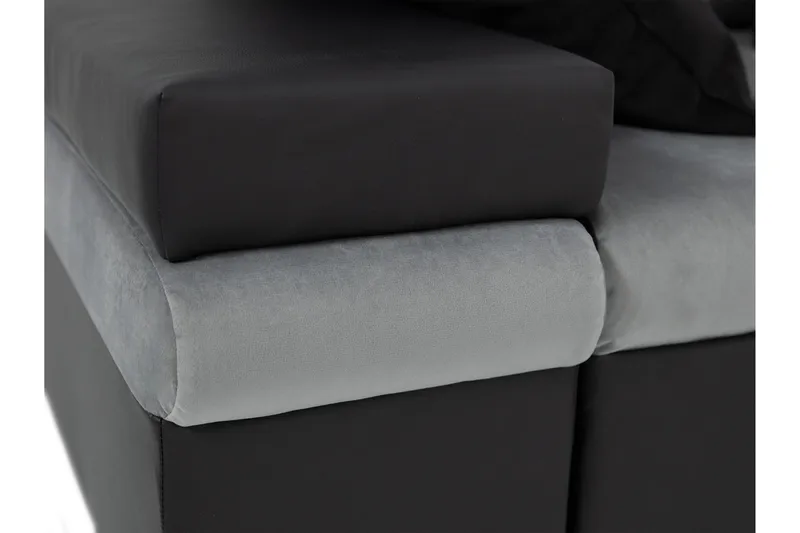 Naoma Sovesofa med Divan 4-sits - Rosa - Møbler - Sofaer - Sovesofaer