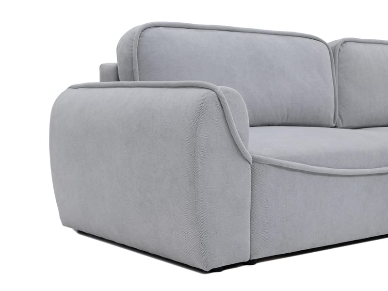 Navrel 3-seters Sovesofa med Sjeselong og Oppbevaring - Blå - Møbler - Sofaer - Sovesofaer