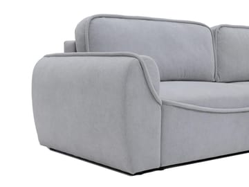 Navrel 3-seters Sovesofa med Sjeselong og Oppbevaring - Lys grå - Møbler - Sofaer - Sovesofaer