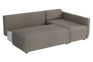 Nestor Hjørnesofa Høyre - Svart - Møbler - Sofaer - Sovesofaer
