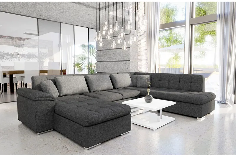 Niko U-sovesofa 350x205x76 cm - Møbler - Sofaer - Sovesofaer