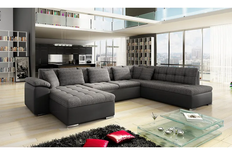 Niko U-sovesofa 350x205x76 cm - Møbler - Sofaer - Sovesofaer