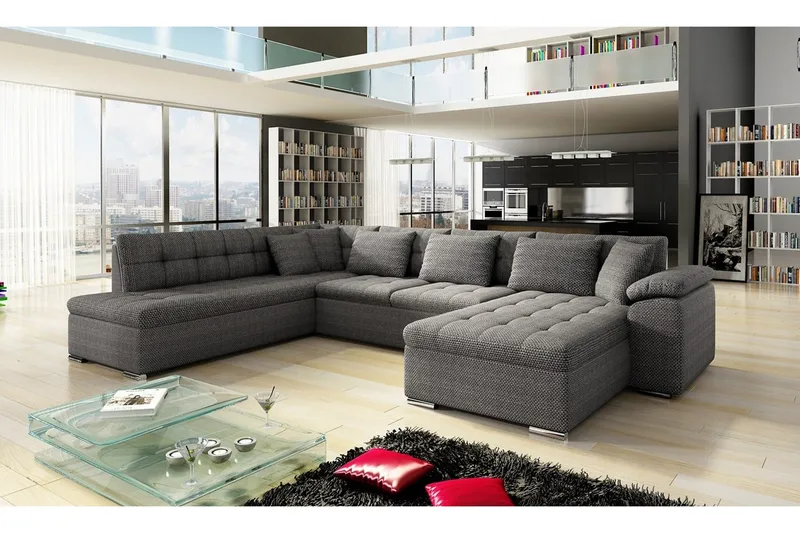 Niko U-sovesofa 350x205x76 cm - Møbler - Sofaer - Sovesofaer