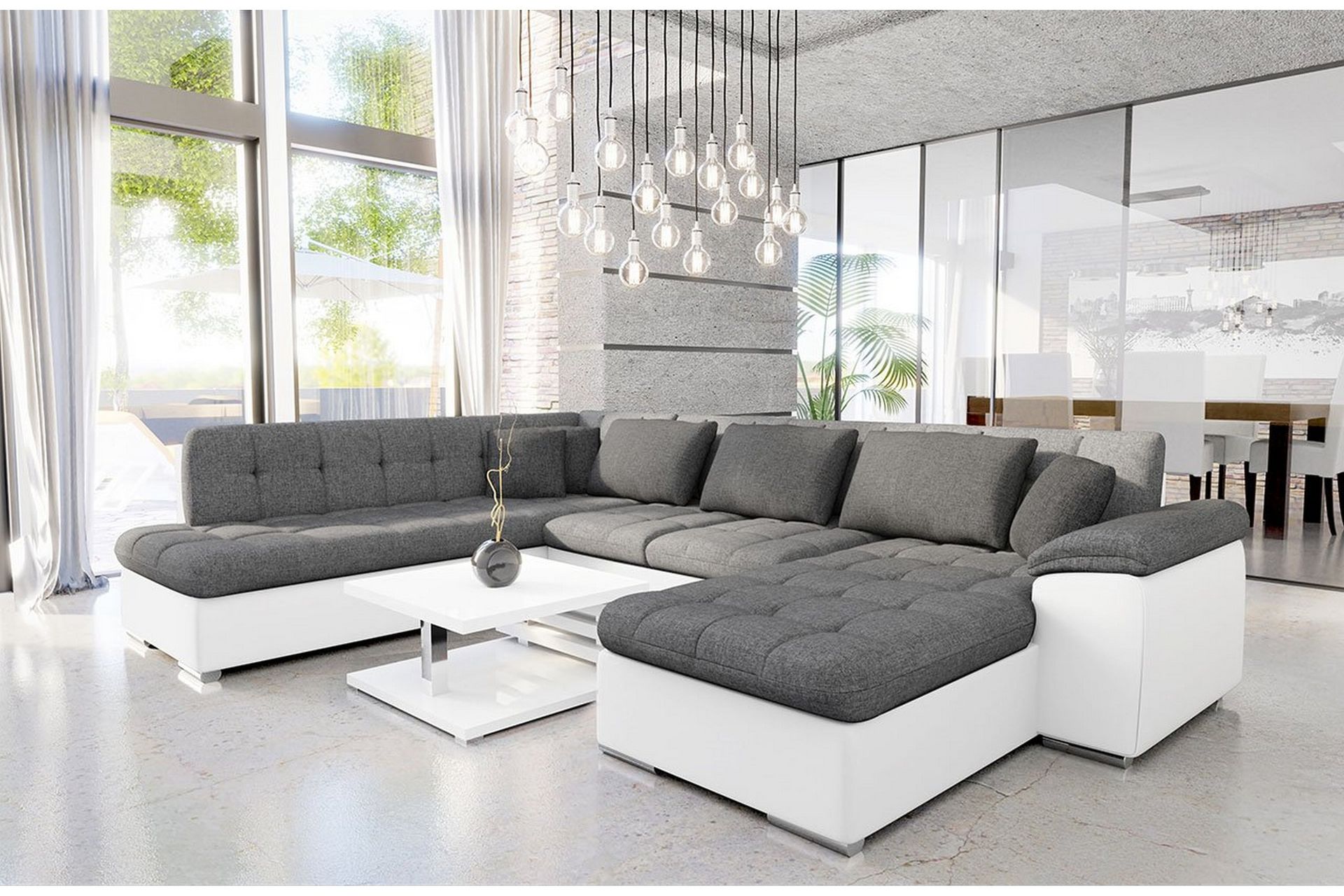Niko U-sovesofa 350x205x76 cm - Møbler - Sofaer - Sovesofaer