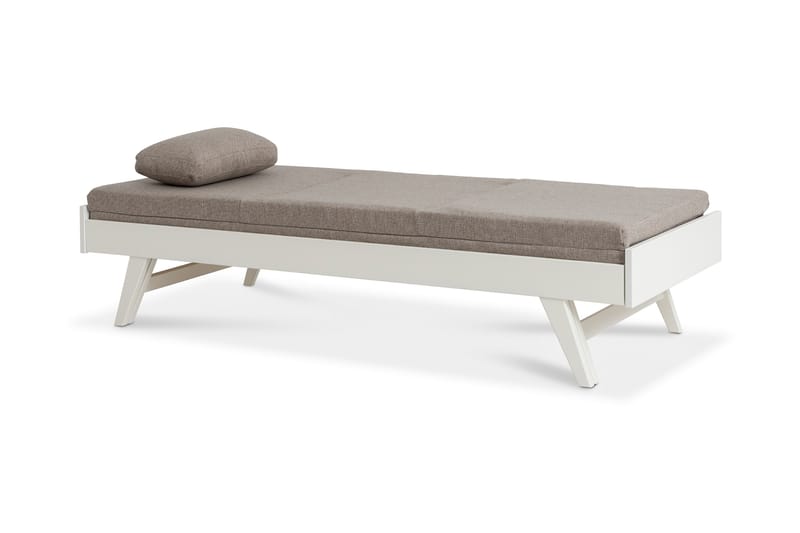 Notte Divansovesofa 200 cm Hvit - Møbler - Sofaer - Sovesofaer