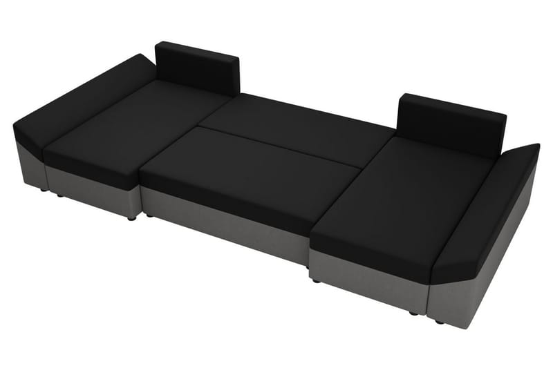 Ovadia 5-seters Sovesofa - Mørkegrå - Møbler - Sofaer - Sovesofaer