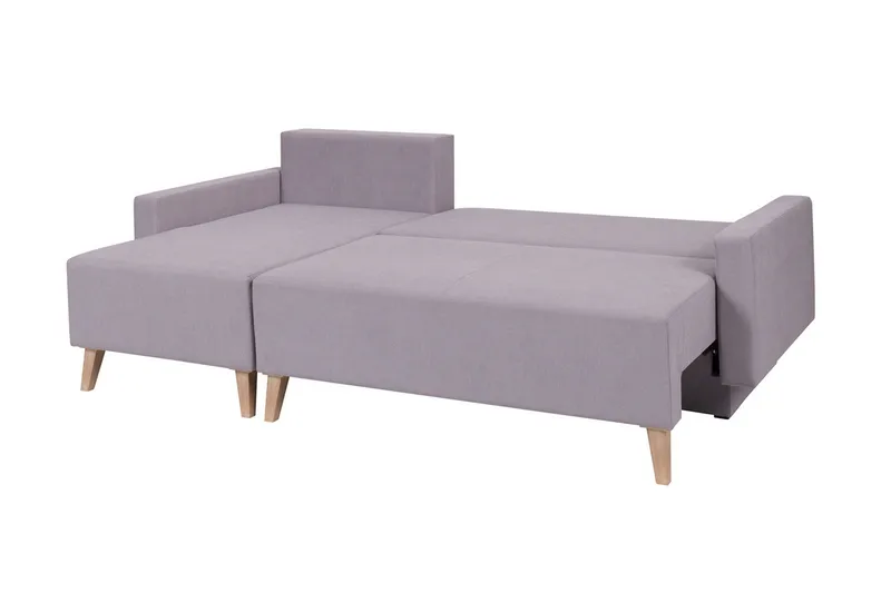 Oviedo Divansovesofa 225x140x88 cm - Grå - Møbler - Sofaer - Sovesofaer