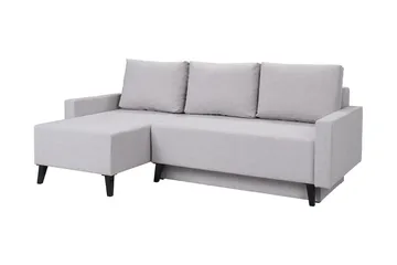 Oviedo Hjørnesofa - Svart Høyglans - Møbler - Sofaer - Sovesofaer
