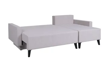 Oviedo Hjørnesofa - Svart Høyglans - Møbler - Sofaer - Sovesofaer