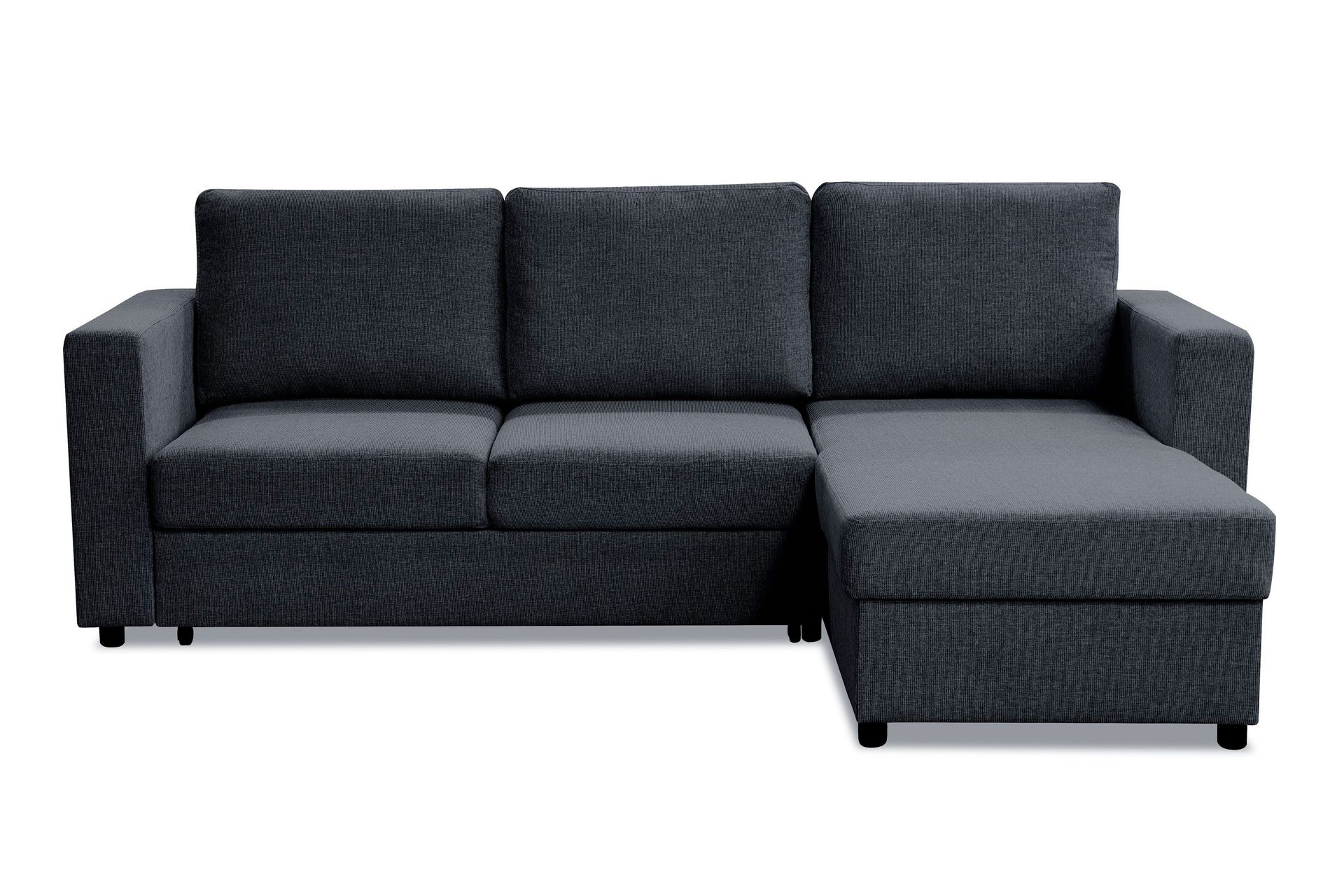 Paris Sovesofa 3-seter med Divan Vendbar - Mørkegrå