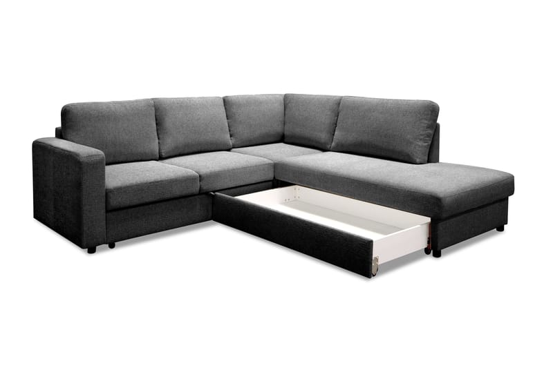 Paris Sovesofa 4-seter Høyre - Grå - Møbler - Sofaer - Sovesofaer