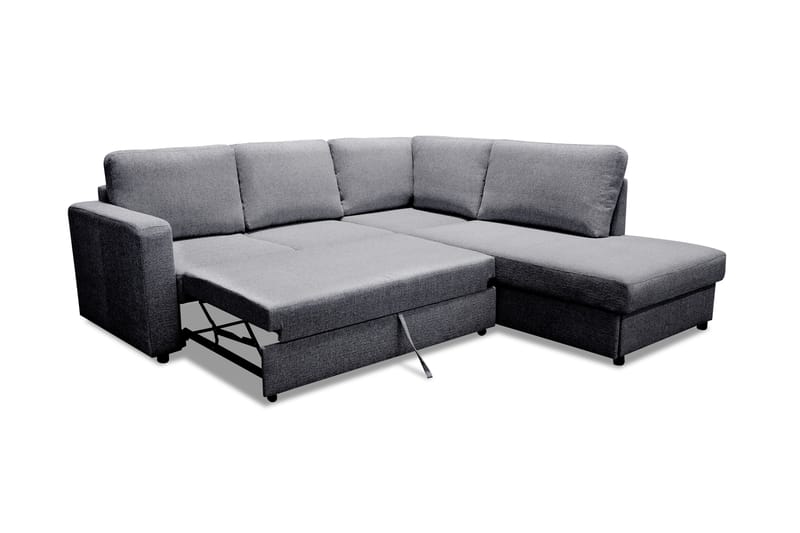 Paris Sovesofa 4-seter Høyre - Grå - Møbler - Sofaer - Sovesofaer