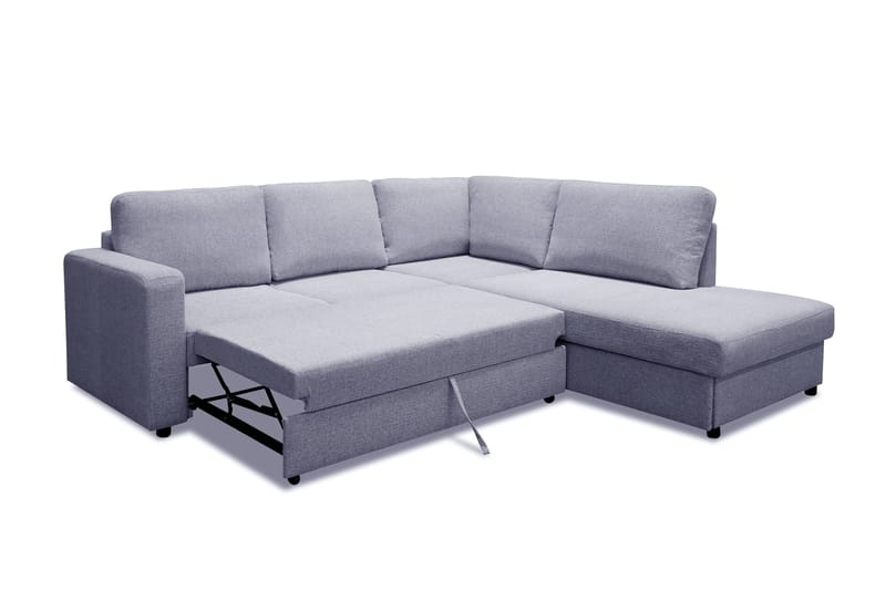 Paris Sovesofa 4-seter Høyre - Lysegrå - Møbler - Sofaer - Sovesofaer