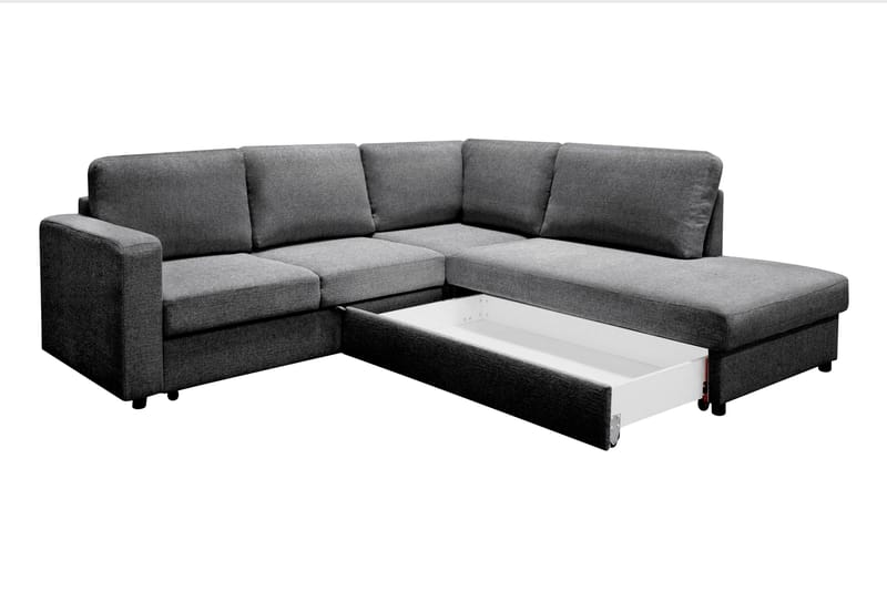 Paris Sovesofa 4-seter Høyre - Mørkegrå - Møbler - Sofaer - Sovesofaer
