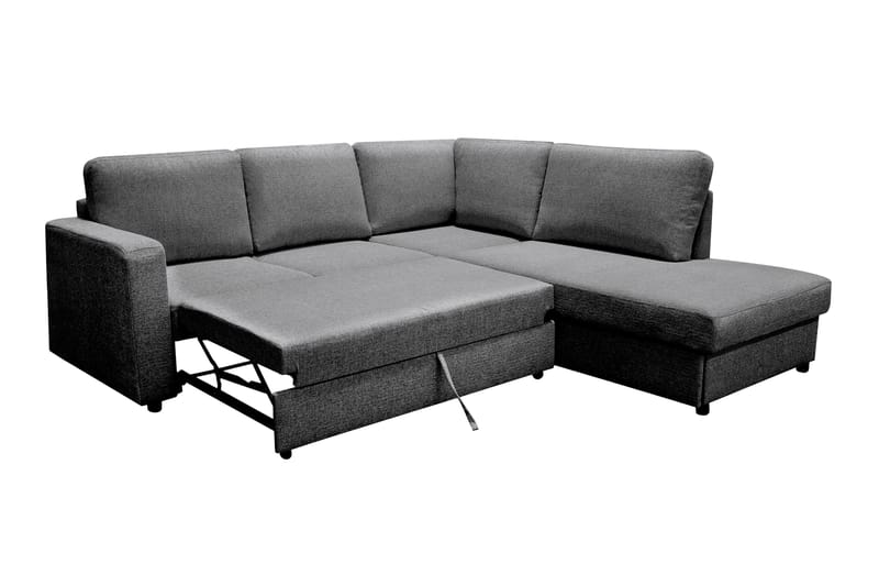 Paris Sovesofa 4-seter Høyre - Mørkegrå - Møbler - Sofaer - Sovesofaer