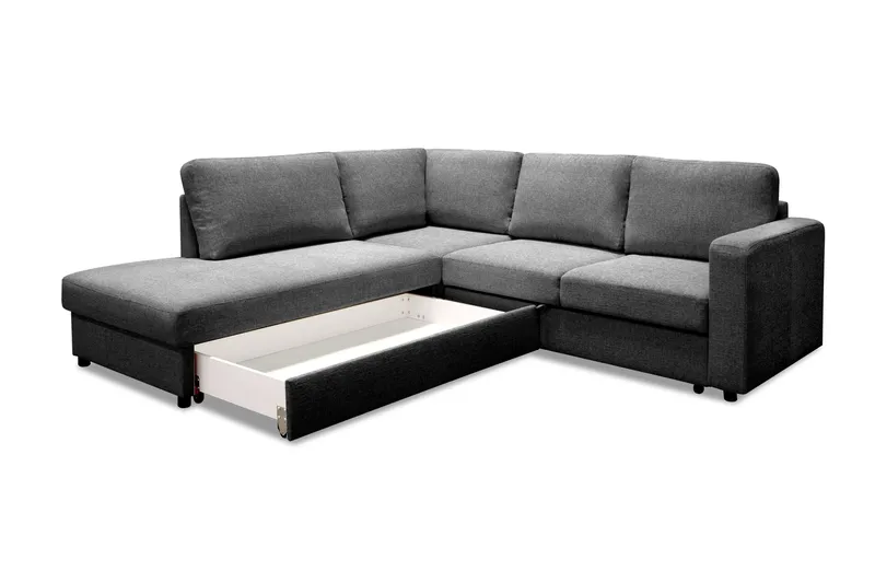 Paris Sovesofa 4-seter Venstre - Grå - Møbler - Sofaer - Sovesofaer