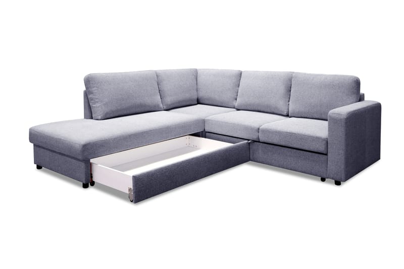 Paris Sovesofa 4-seter Venstre - Lysegrå - Møbler - Sofaer - Sovesofaer