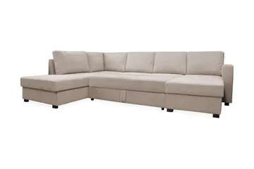 Paris U-Sovesofa - Beige - Møbler - Sofaer - Sovesofaer