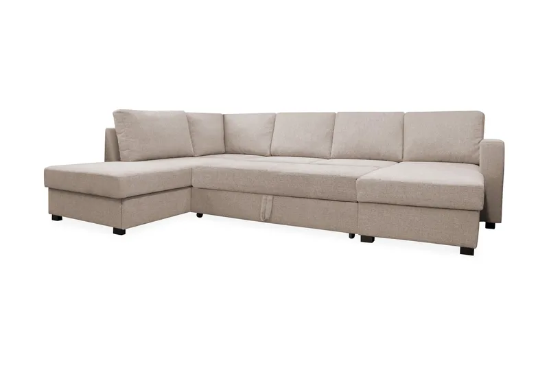 Paris U-Sovesofa - Beige - Møbler - Sofaer - Sovesofaer