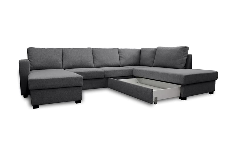 Paris U-Sovesofa Høyre - Grå - Møbler - Sofaer - Sovesofaer