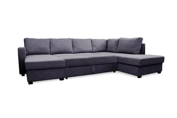 Paris U-Sovesofa Høyre - Mørkegrå - Møbler - Sofaer - Sovesofaer