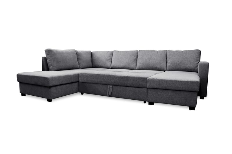 Paris U-Sovesofa Venstre - Grå - Møbler - Sofaer - Sovesofaer