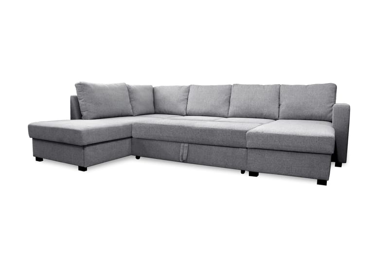 Paris U-Sovesofa Venstre - Lysegrå - Møbler - Sofaer - Sovesofaer