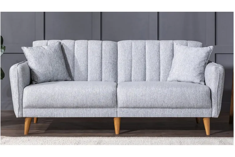 Pattyn Sovesofa 3-seter - Grå - Møbler - Sofaer - Sovesofaer