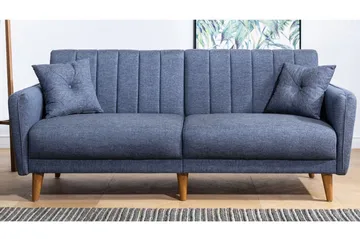 Pattyn Sovesofa 3-seter - Mørkeblå - Møbler - Sofaer - Sovesofaer