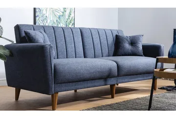 Pattyn Sovesofa 3-seter - Mørkeblå - Møbler - Sofaer - Sovesofaer