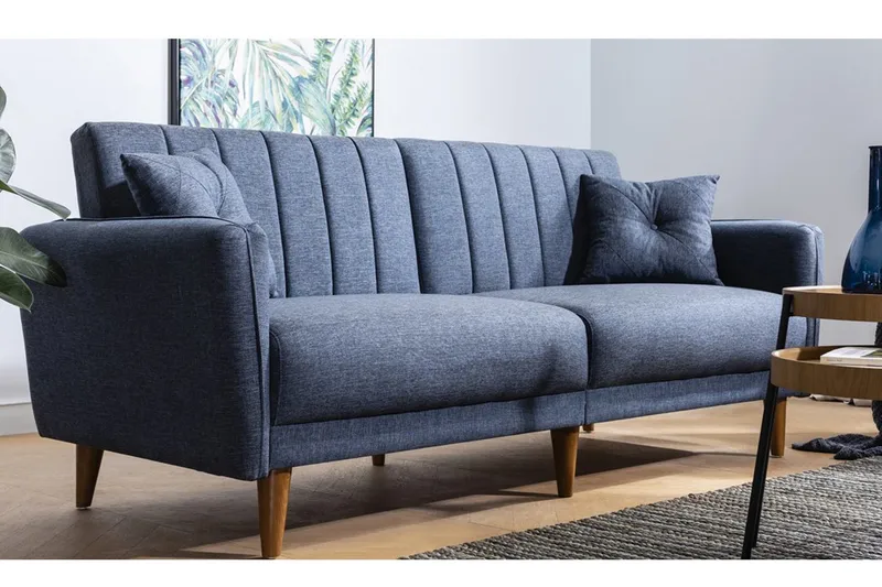 Pattyn Sovesofa 3-seter - Mørkeblå - Møbler - Sofaer - Sovesofaer