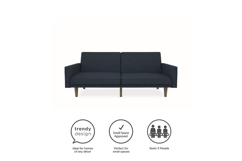 Paxson Sovesofa Marineblå - Møbler - Sofaer - Sovesofaer