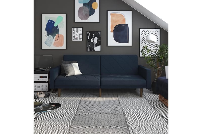 Paxson Sovesofa Marineblå - Møbler - Sofaer - Sovesofaer