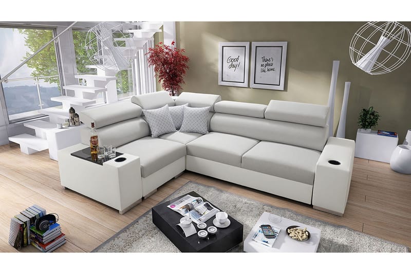 Perseo Divansovesofa 282x205x95 cm - Møbler - Sofaer - Sovesofaer