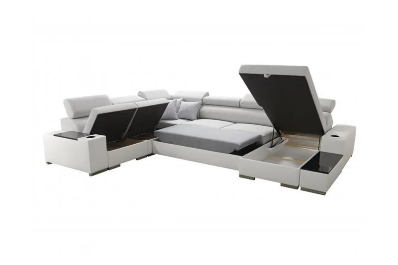 Perseo Divansovesofa 358x282x95 cm - Møbler - Sofaer - Sovesofaer