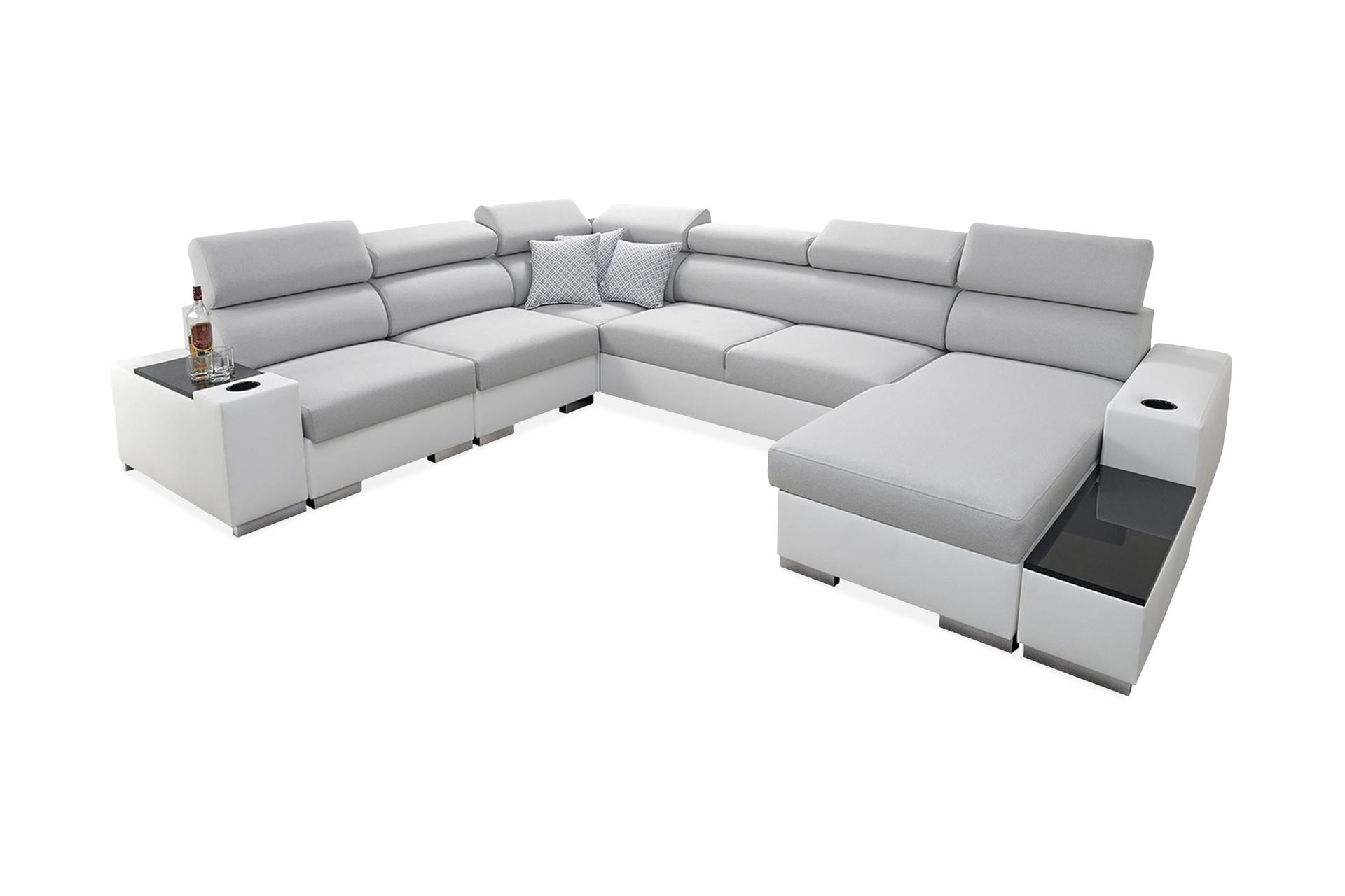 Perseo Divansovesofa 358x282x95 cm - Møbler - Sofaer - Sovesofaer