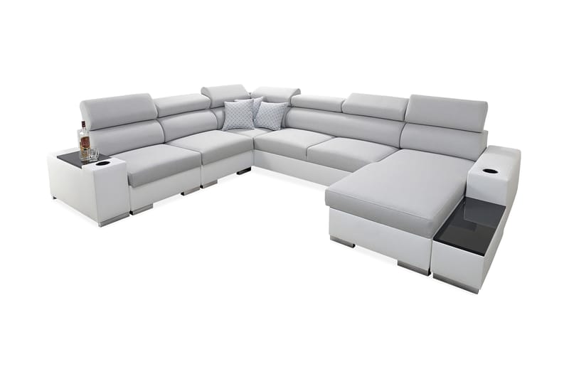 Perseo Divansovesofa 358x282x95 cm - Møbler - Sofaer - Sovesofaer