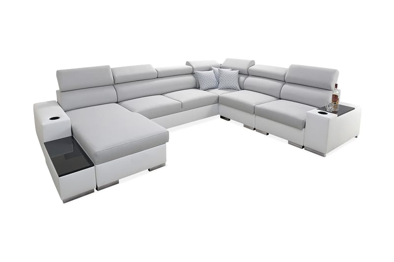 Perseo Divansovesofa 358x282x95 cm - Møbler - Sofaer - Sovesofaer